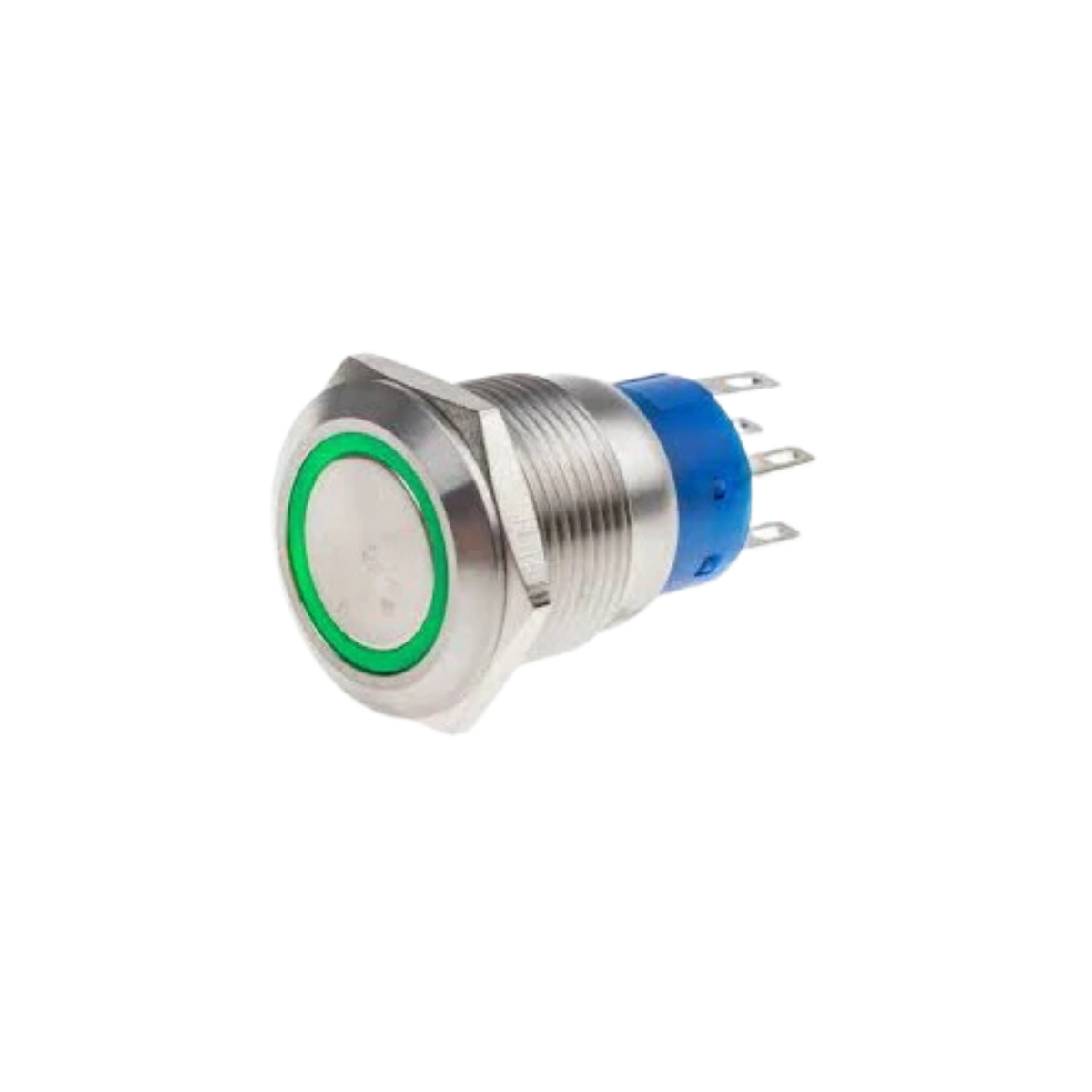 Metal Push Button Switches w/LED On/Off, 19mm 5V