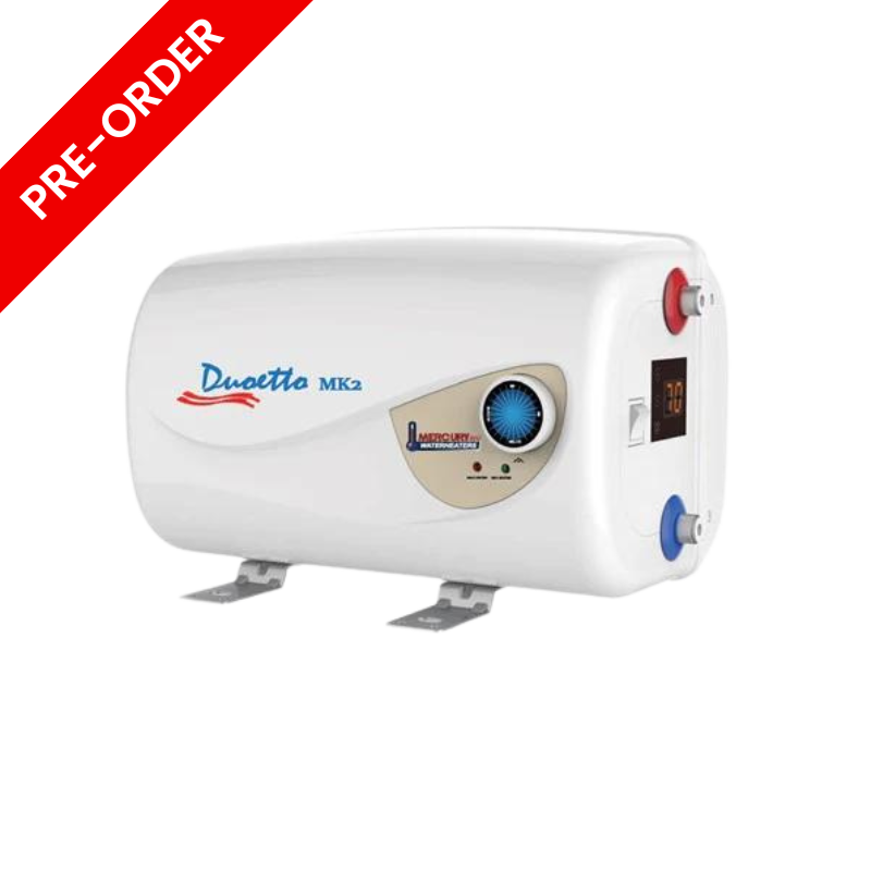 Duoetto MK2 Digital Dual Voltage (12v/240v) Electric 10L Storage Water Heater | Waterpumps/Heaters