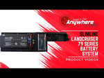 Load and play video in Gallery viewer, Slimline Lithium Second Battery System-Redarc EGON Amptron for 79 Series Landcruiser
