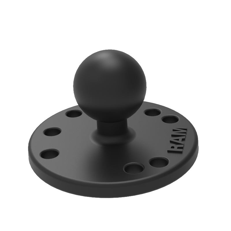 RAM® Round Plate with 1" B-Size Ball | Phone Holders