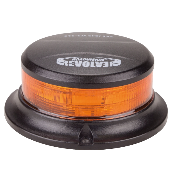 Roadvision Revolver RB112 Series - 10 Functions Low Profile Beacon LED 28W 10-30V Amber