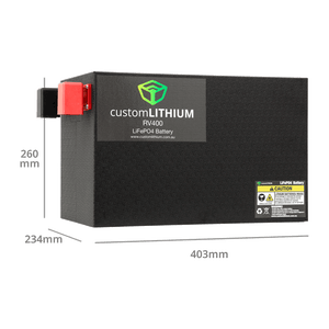 Custom Lithium Caravan/RV Lithium Batteries