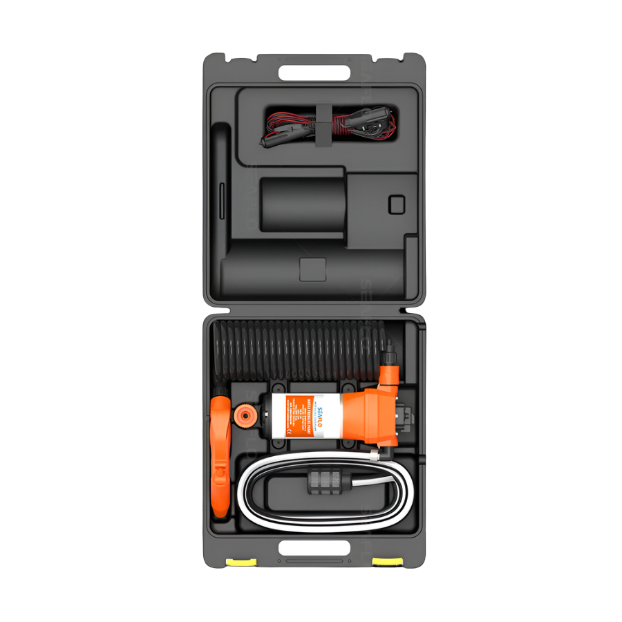 Seaflo Portable 12V 70PSI Washdown Kit