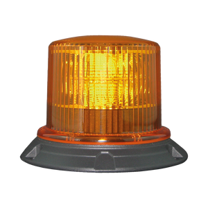 Qvee Small LED Rotating Beacon 132mm LED Amber 10-30V