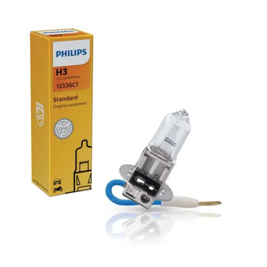 12336 Philips Halogen Globe/H3 12V 55W ST | Globes | Perth Pro Auto electric part