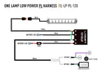 Load image into Gallery viewer, Lazerlamps Single Lamp Harness Kit (Position Light, 12V) | Light Wiring
