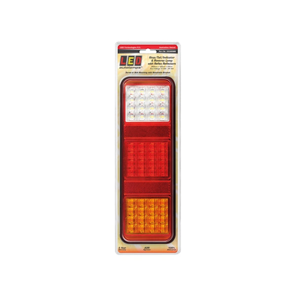 LED-283ARWM LED Autolamps LED Stop/Tail/Indicator/Reverse Lamp 12-24V 283x100x25mm | Stop/Tail/Indicator Lights | Perth Pro Auto Electric Parts