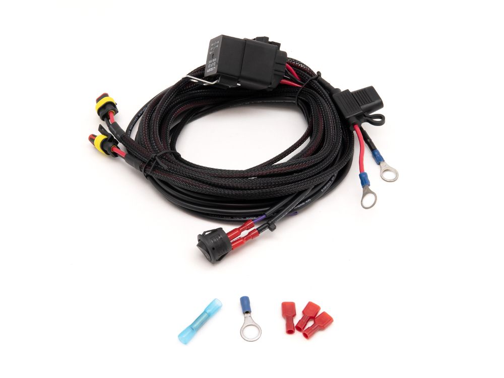 2l-lp-120 Lazerlamps Two-Lamp Harness Kit (Low Power, 12V) | Light Wiring perth pro auto electric parts