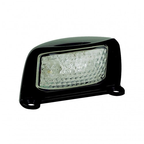 LED-35BLM LED Autolamps LED Licence Plate Lamp Black Housing 12-24V 76x42x30mm | Stop/Tail/Indicator Lights | Perth Pro Auto Electric Parts