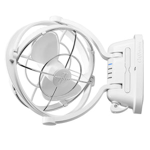 Caframo Sirocco II 12/24 White 7" Gimbal Fan w/3 Speed | Cooling & Heating