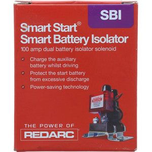 Redarc Smart Start SBI 12V 100A Battery Isolator SBI12 | Isolators
