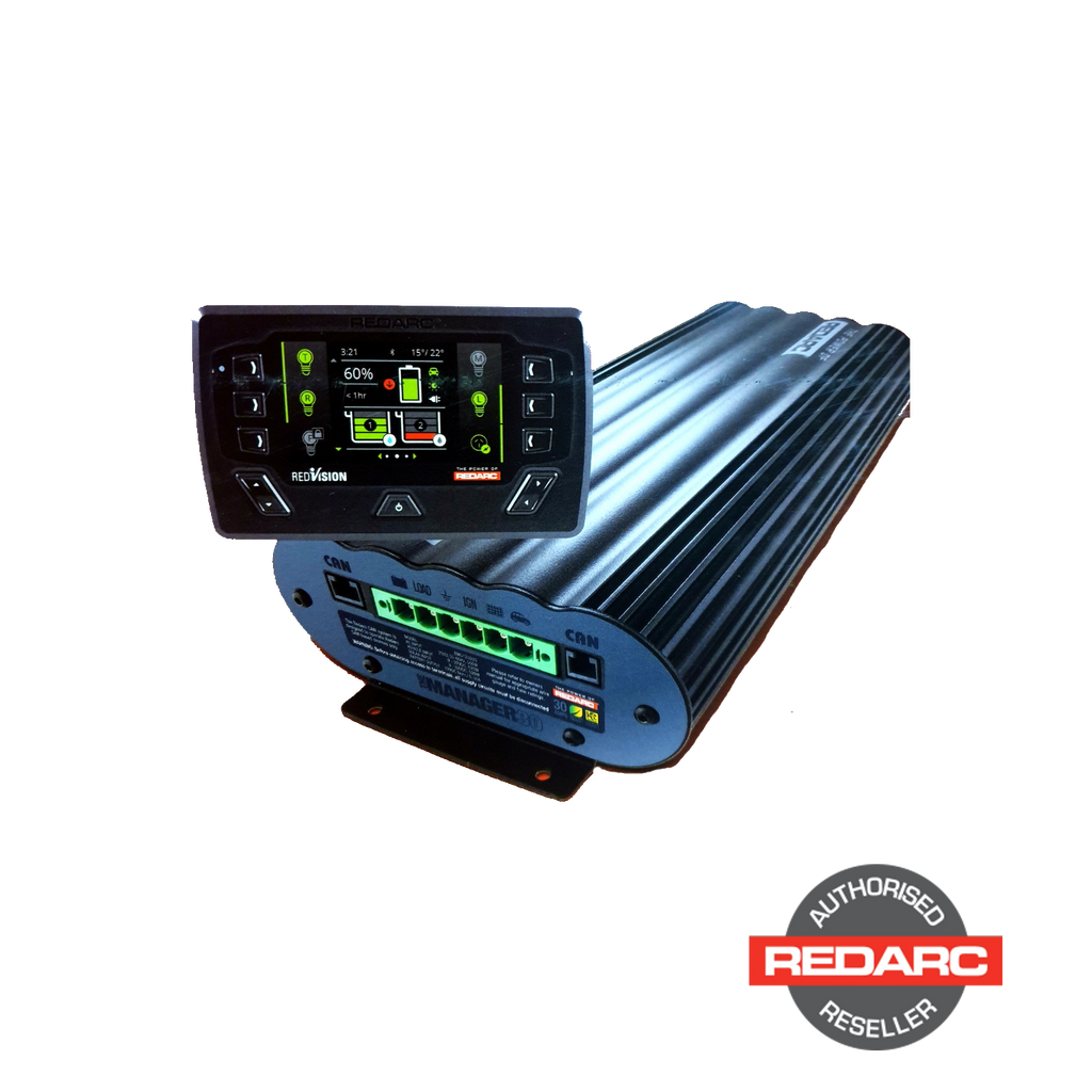 Redarc BMS1230S3R Battery Management System 30Amp The Manager with Redvision Screen | DC Chargers/Managers | Perth Pro Auto Electric Parts
