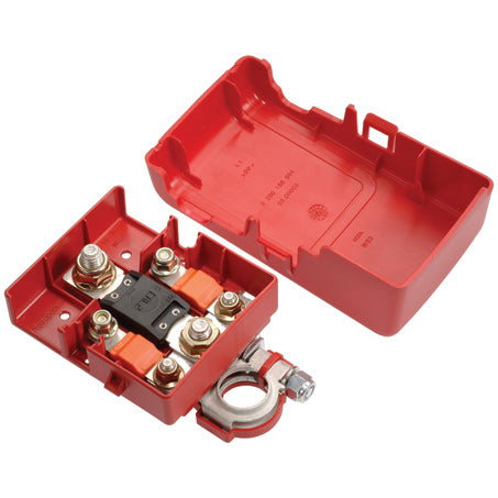 Fused Battery Distribution Terminal With Cover & Fuses | Power Distribution