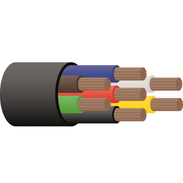Tycab 3mm or 4mm 7Core Trailer Cable | Cable