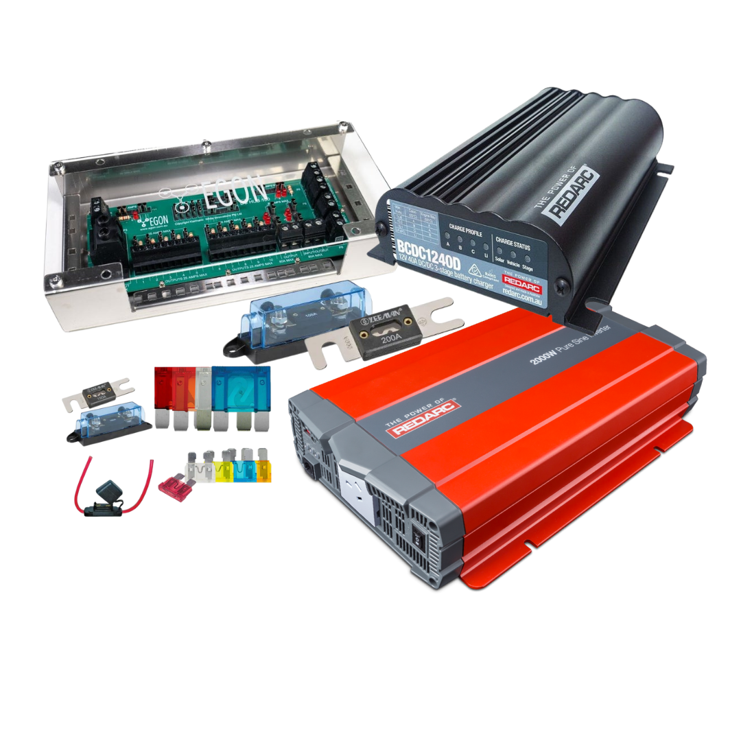 BCDC1240D Kit with EGON DC Hub & Optional Inverters | Kits | Perth Pro Auto Electric Parts