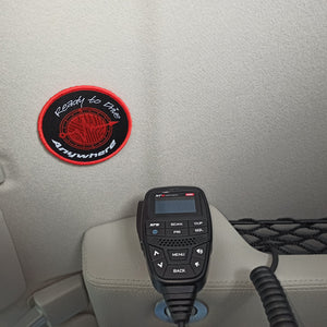 Ready to drive anywhere Velcro Patch on Car ceiling Perth Pro Auto Electric Parts Klarmann 4WD Community