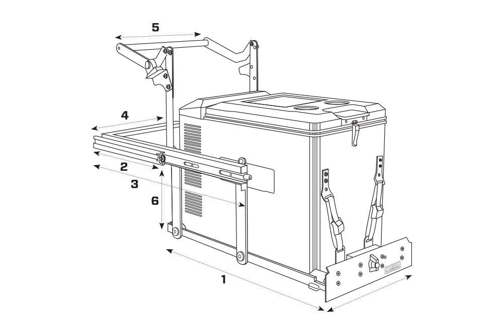 DS95 MSA DS95 Fridge Drop Slide (955 x 555) | Fridge Accessories | Perth Pro Auto ELECTRIC PARTS