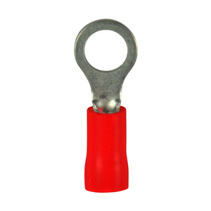 Series of 2.5-3mm Red Insulated Ring Terminals