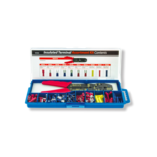 TE7000 Jaylec Double Crimp Terminal Assortment Kit 142Pcs | Crimps/Lugs | Perth Pro Auto Electric Parts