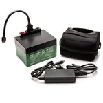 Load image into Gallery viewer, Amptron Lithium Golf Cart 12V 22Ah LiFePO4 Battery and Charger Combo kit
