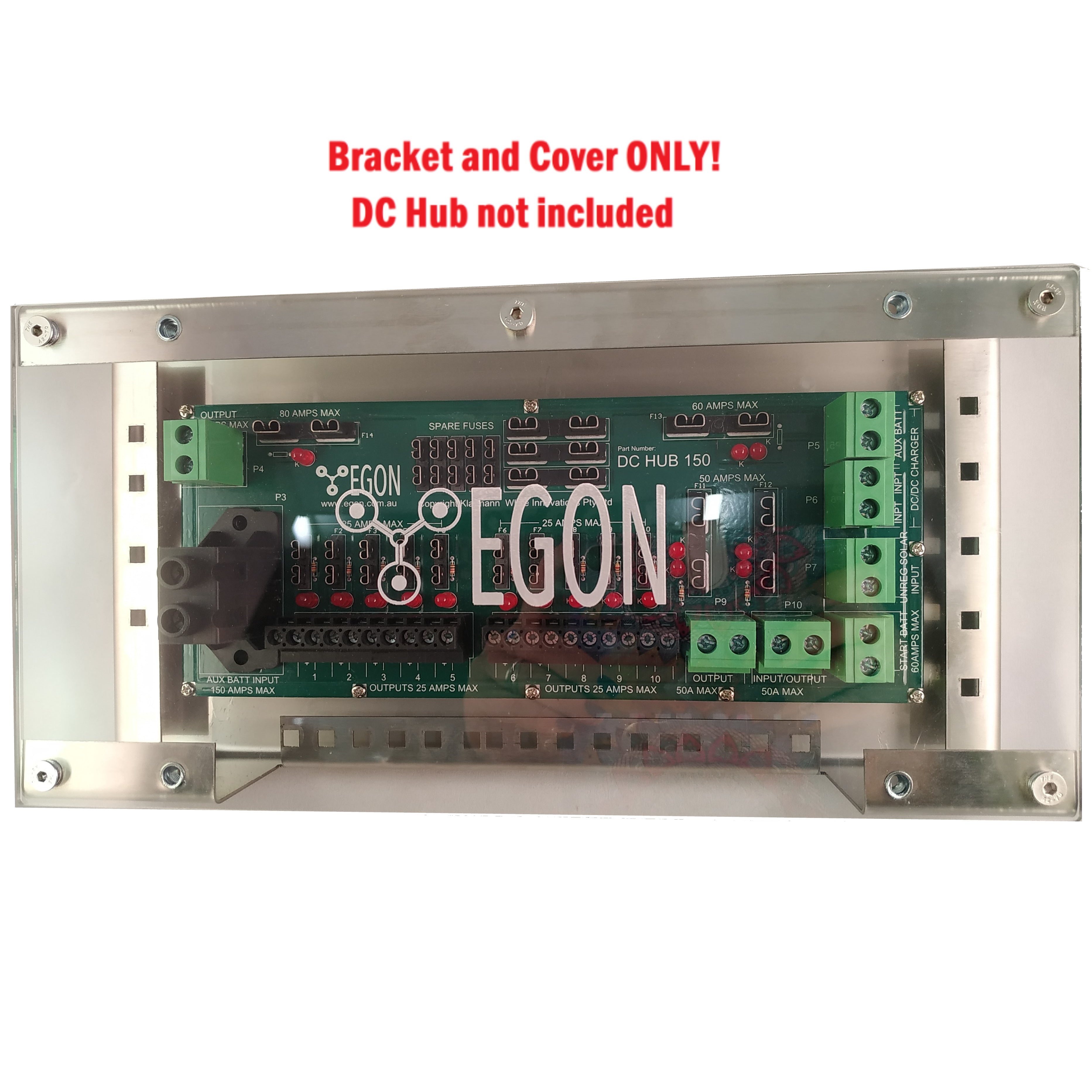 EGON DC-Hub Power Distribution Combo for Easy Vehicle Dual Battery and Electrical Off Road or Caravan Electrical Solution