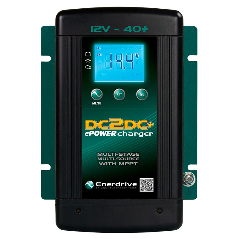 Enerdrive DC2DC+ Battery Charger 12V 40A ePOWER