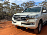 Load image into Gallery viewer, Lazerlamps Toyota Landcruiser LC200  Grille Mount Kit Triple R 750 | Driving Lights | perth pro auto electric parts
