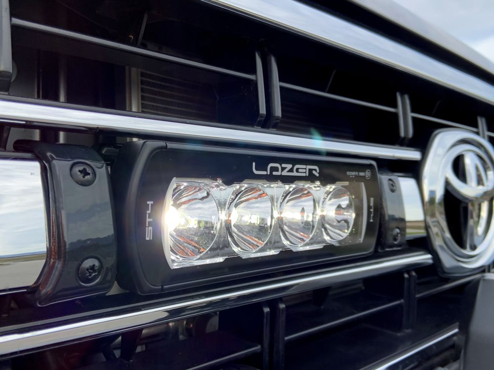 Lazerlamps Toyota Landcruiser LC70 Series - Grille Mount Kit ST4 Evo | Driving Lights | PERTH PRO AUTO ELECTRIC PARTS