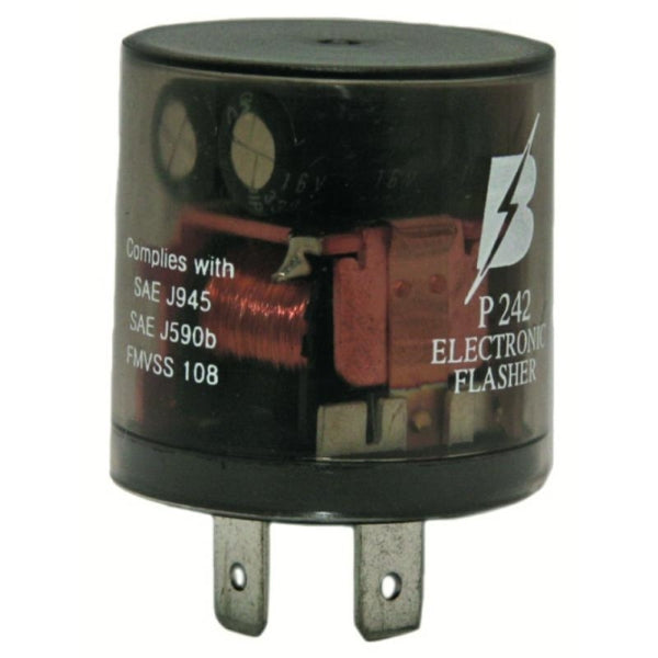 Flasher Can/Blink Relay Proquip 24V 20A 2Pin or 3Pin Electronic-2Pin
