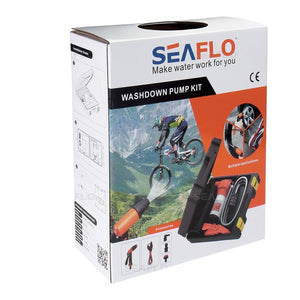 Seaflo Portable 12V 70PSI Washdown Kit